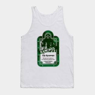 Ramones tour poster Tank Top